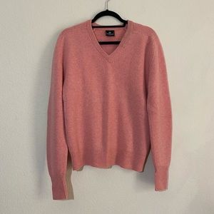 80’s Vintage Nordstrom Luxury Cashmere V-Neck Boyfriend Sweater